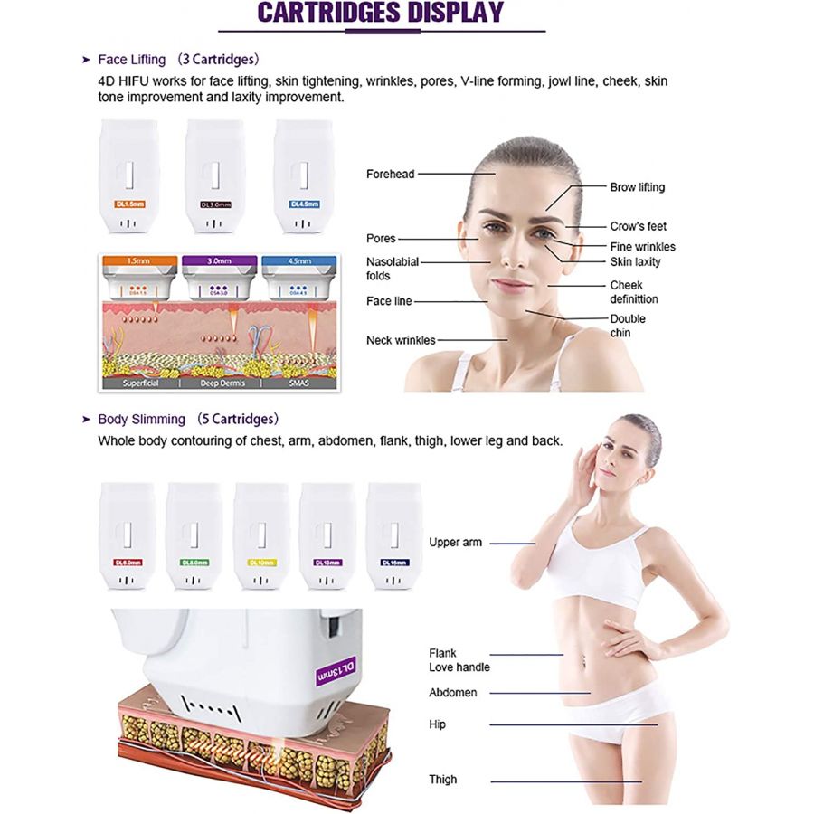 Portable Type Wrinkle Removal Face Lifting Machine